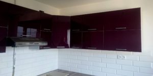 fronty lakierowane fioletowe białe połysk narożna klapy uchwyt aluminiowy